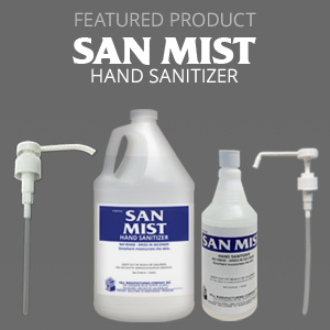 Hill Featured Products San Mist Gallon and Quart with sprayers